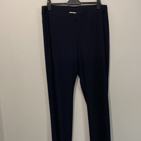 Laura Plus Blue Relax Fit Pull-on Wide Leg Pant Size 1x - Picture 10 of 12